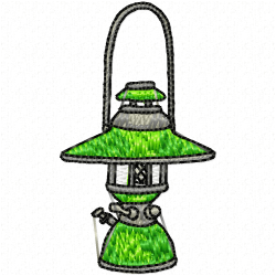 Camping Embroidery Design 7